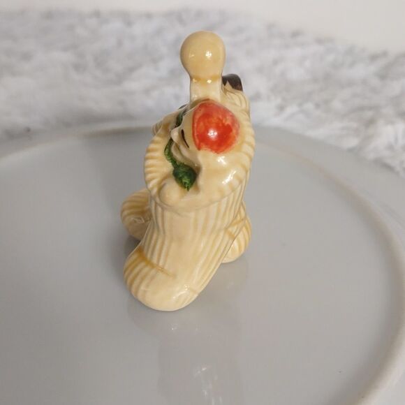 Vtg. Goebel Porcelain Miniature Clown in Stocking - Picture 3 of 6